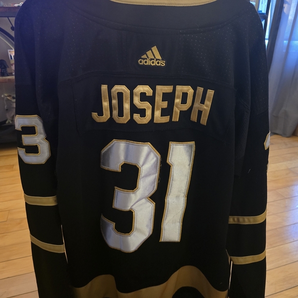 Men's - Adidas Black and Gold NHL Jersey - Picture 2 of 3